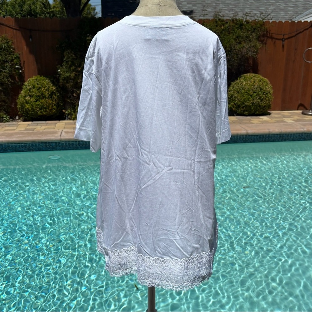 Simone Rocha Bateau Oversized Tee - Picture 5 of 9